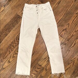 Agolde White Jeans - size 26